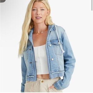 ALTAR’D STATE CROPPED DENIM JACKET NWT
